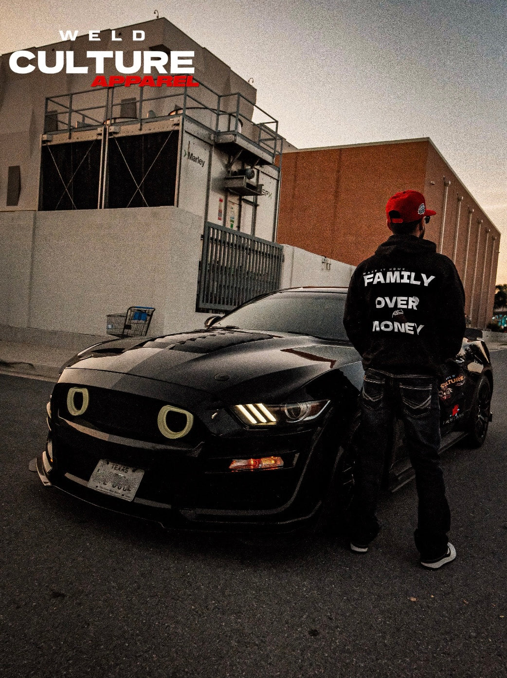 FAMILY OVER MONEY HOODIE