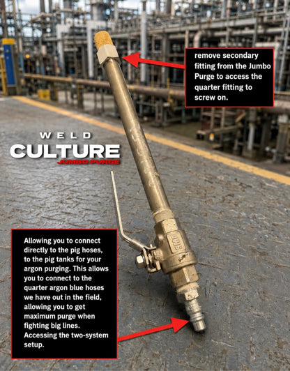 JUMBO PURGE MAGNUM (6 INCH-36INCH PIPE)