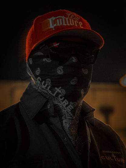 BLK offset bandana