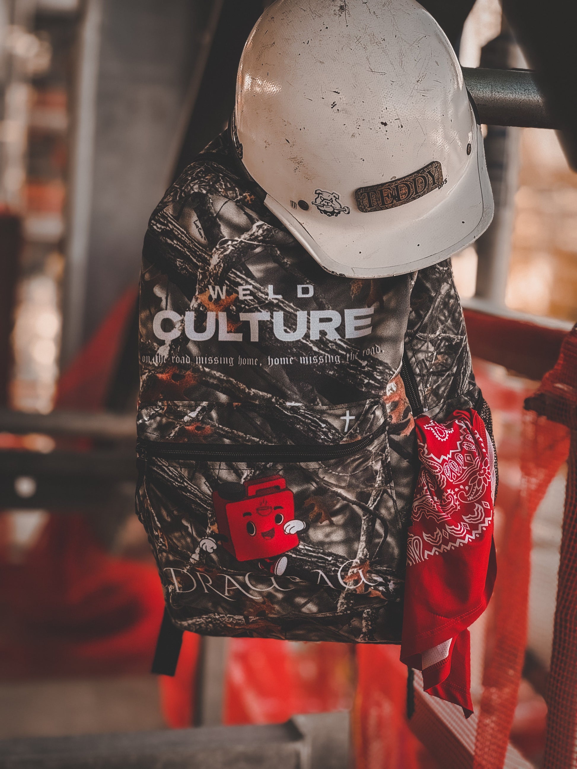 CAMO DRAGBAG..
