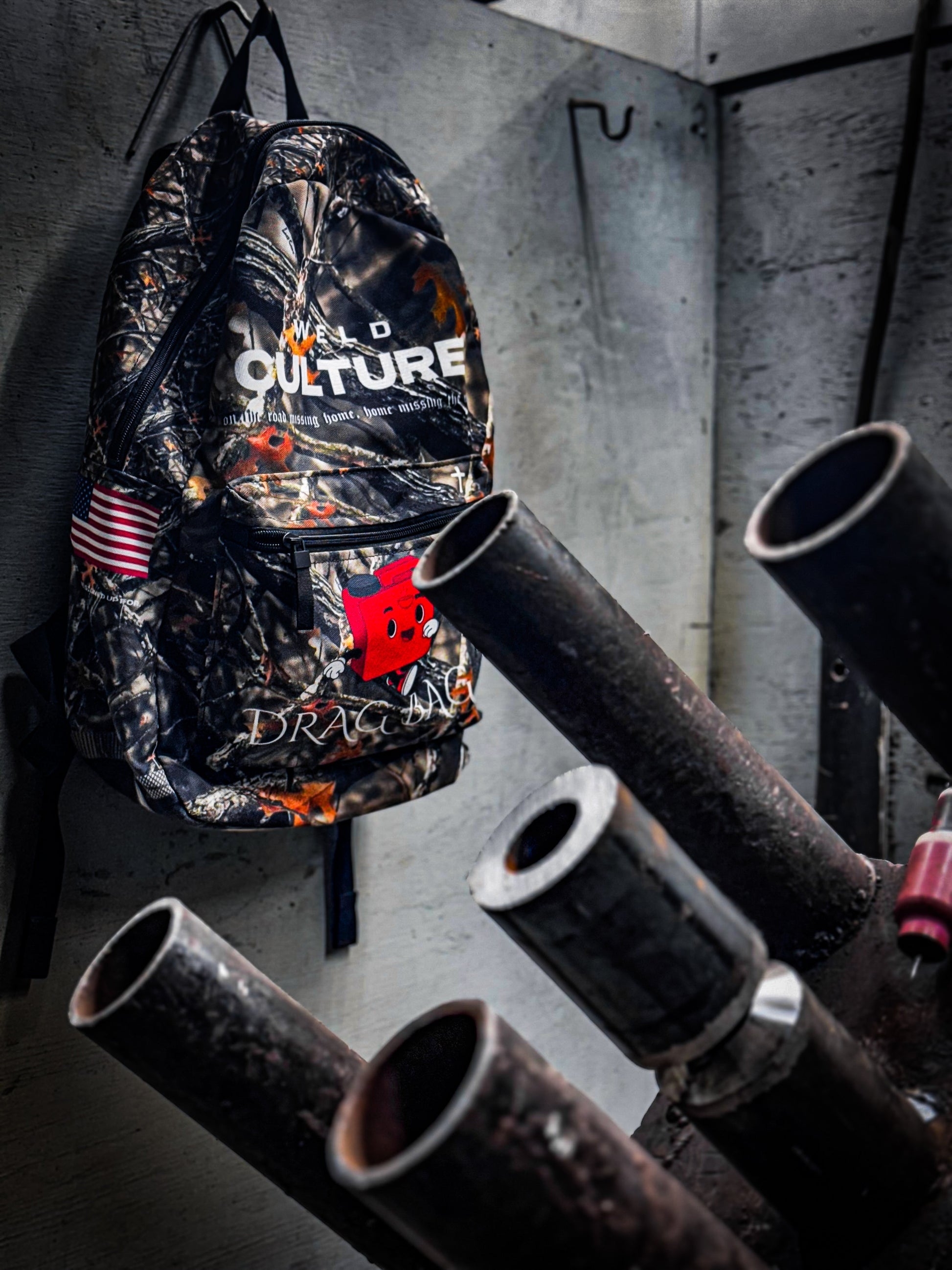 CAMO DRAGBAG..