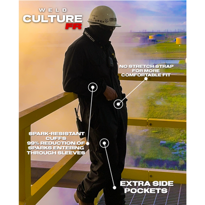 WC COVERALLS (BLACK)