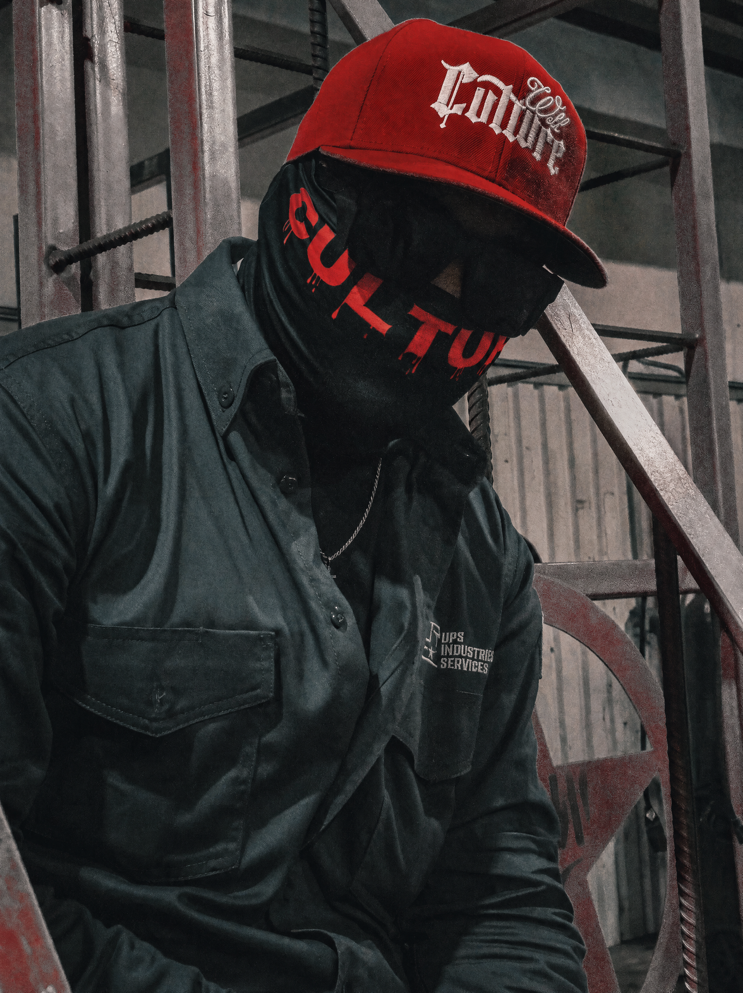 RED Drip Bandana